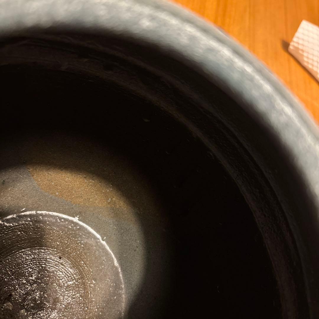 信楽焼 花柄 球形 陶器