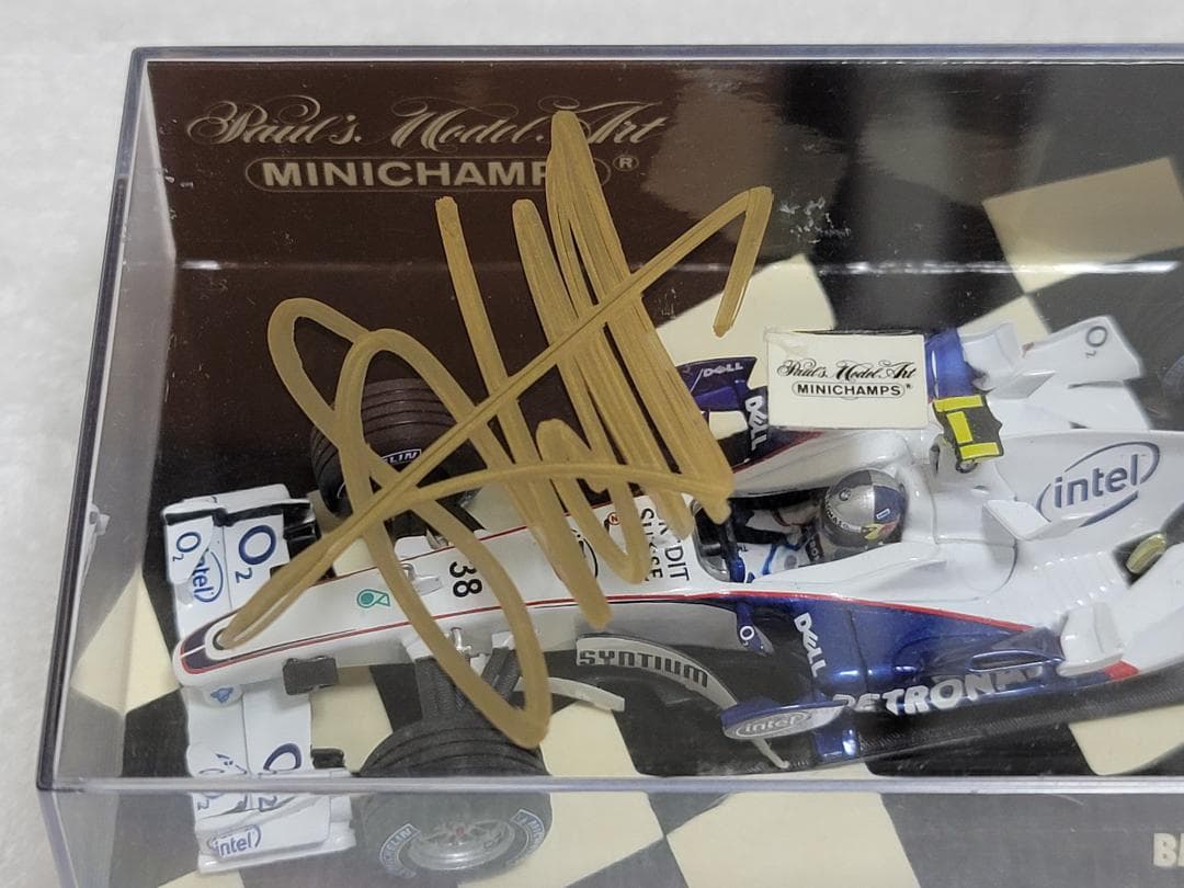 直筆サイン  SAUBER F1.06 ベッテル テストドライバー 06'