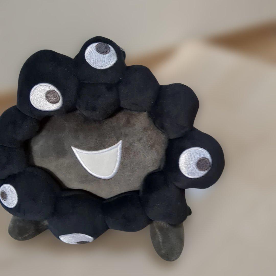 EXPO2025 黒ミャクミャク這い型ぬいぐるみ　L・М・S　新品・未使用
