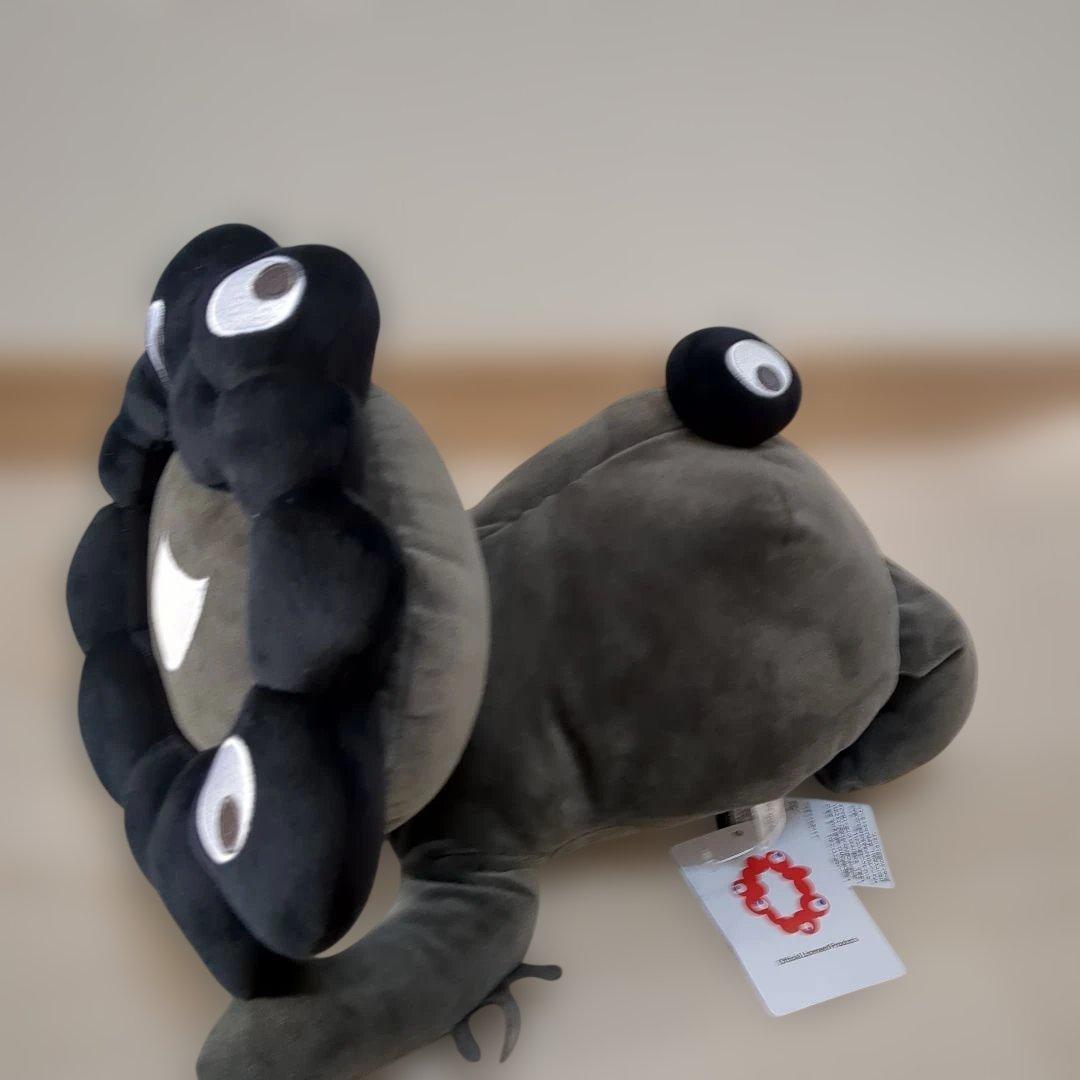 EXPO2025 黒ミャクミャク這い型ぬいぐるみ　L・М・S　新品・未使用