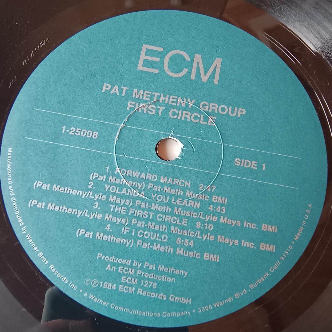 First Circle(米盤LP）/Pat Metheny Group