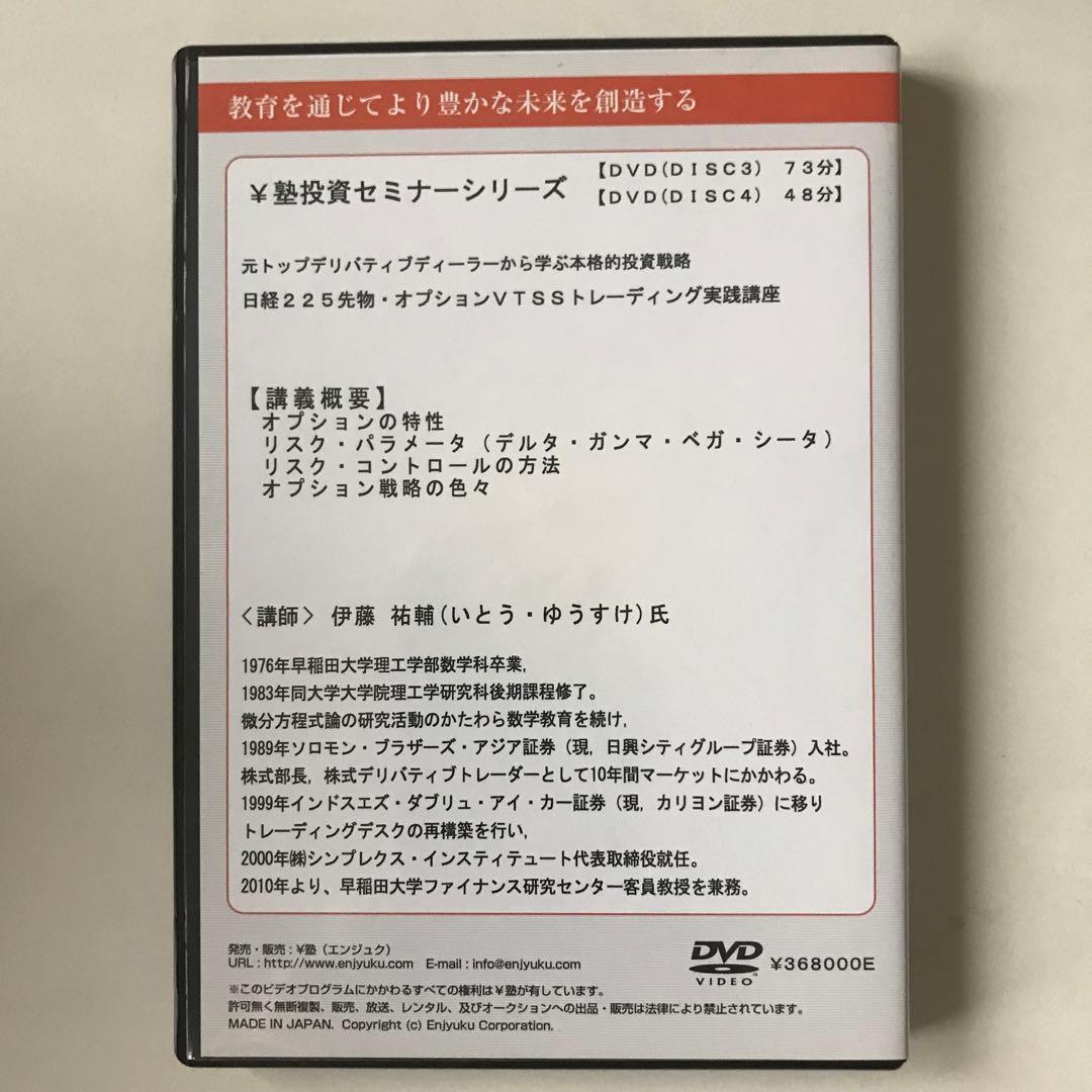 日経225先物・オプション VTSSトレーディング実践講座