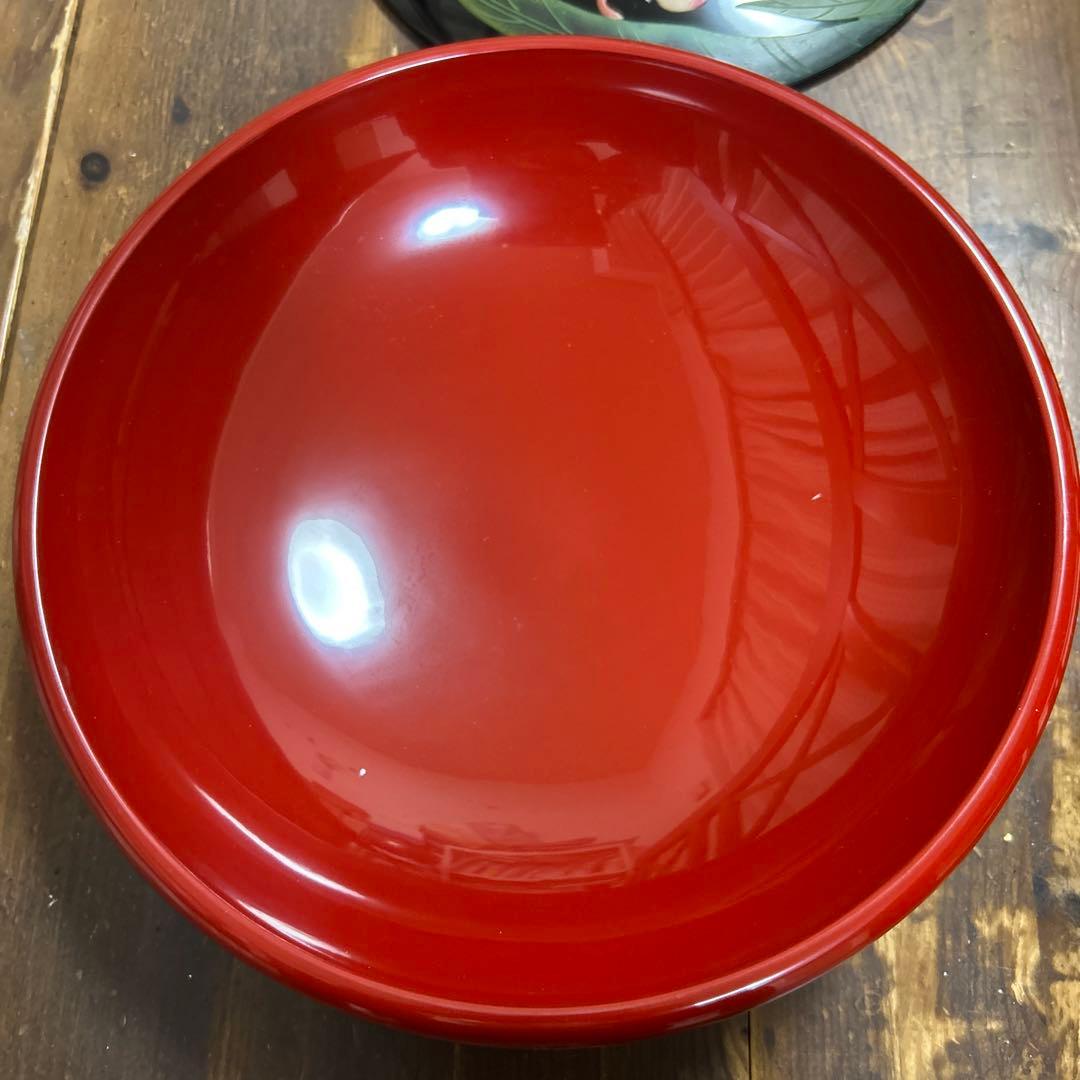 希少　紅房　べんぼう　黒漆蓋付き菓子器　天然漆　高級漆器　沖縄　琉球　伝統工芸品