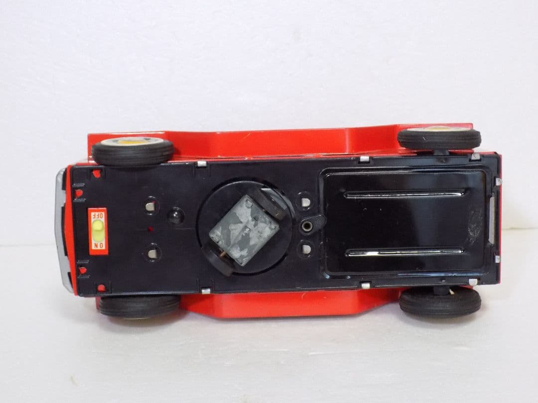 専用商品　マスダヤブリキ電動【FLAG FIRE ENGINE】※動作品