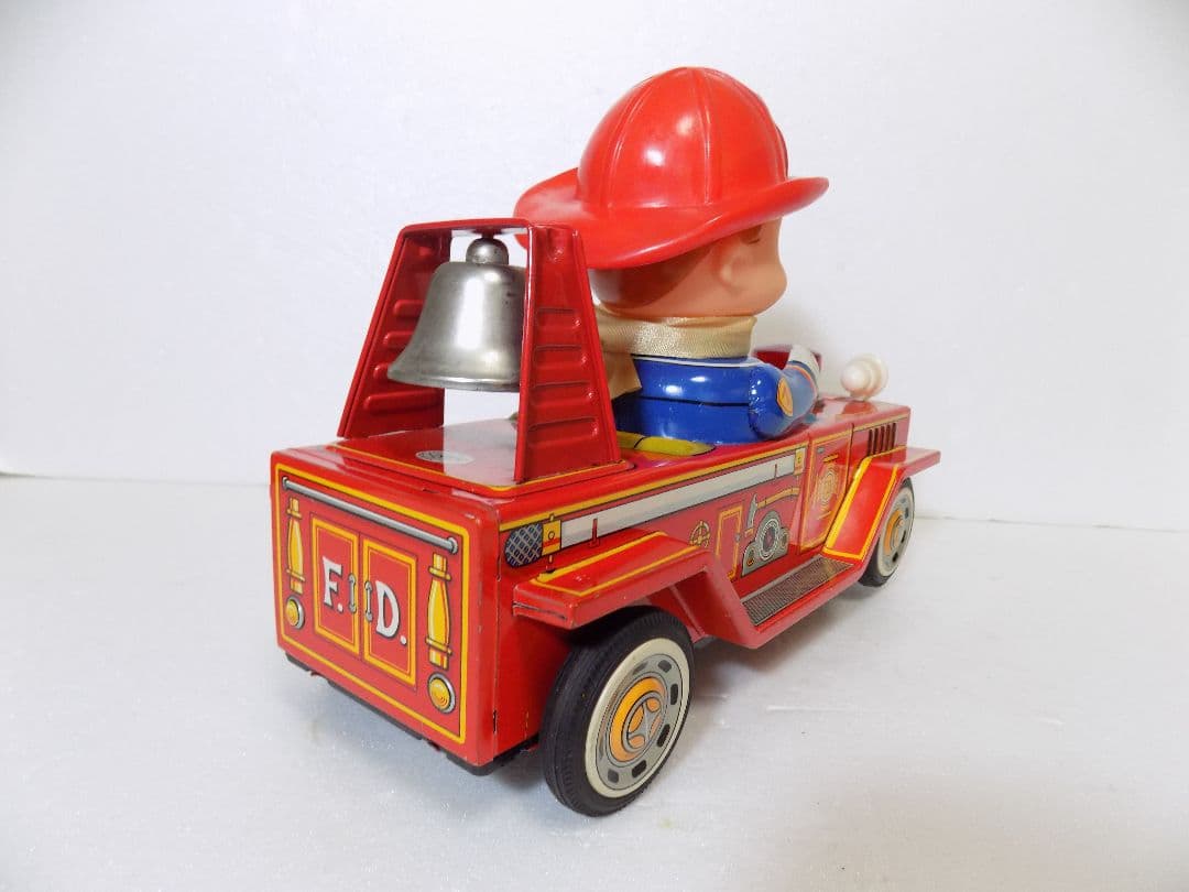 専用商品　マスダヤブリキ電動【FLAG FIRE ENGINE】※動作品