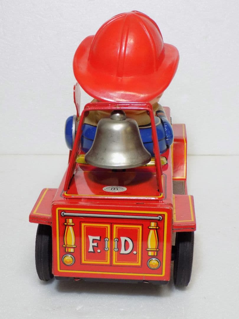 専用商品　マスダヤブリキ電動【FLAG FIRE ENGINE】※動作品