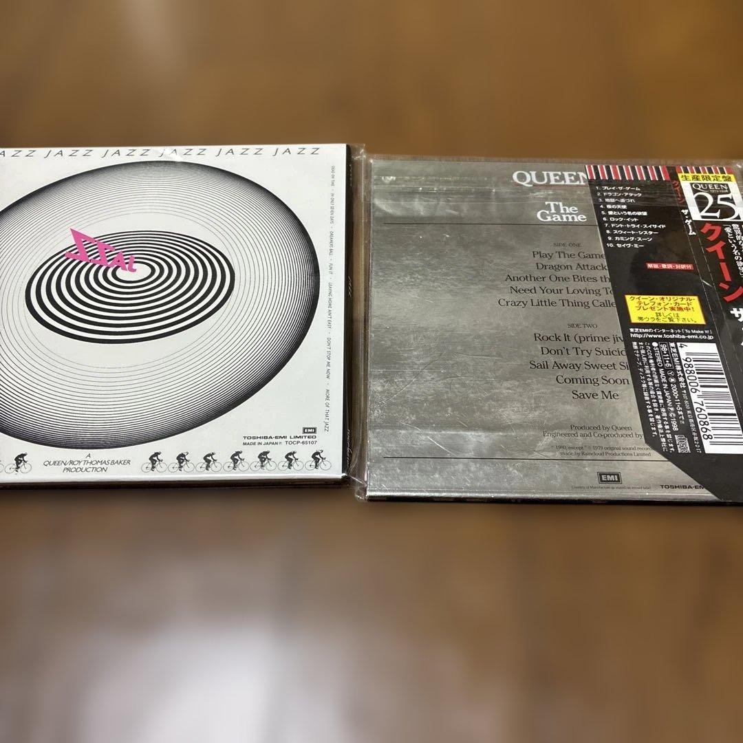 Queen 25周年記念CD 8枚セット 紙ジャケット 生産限定盤