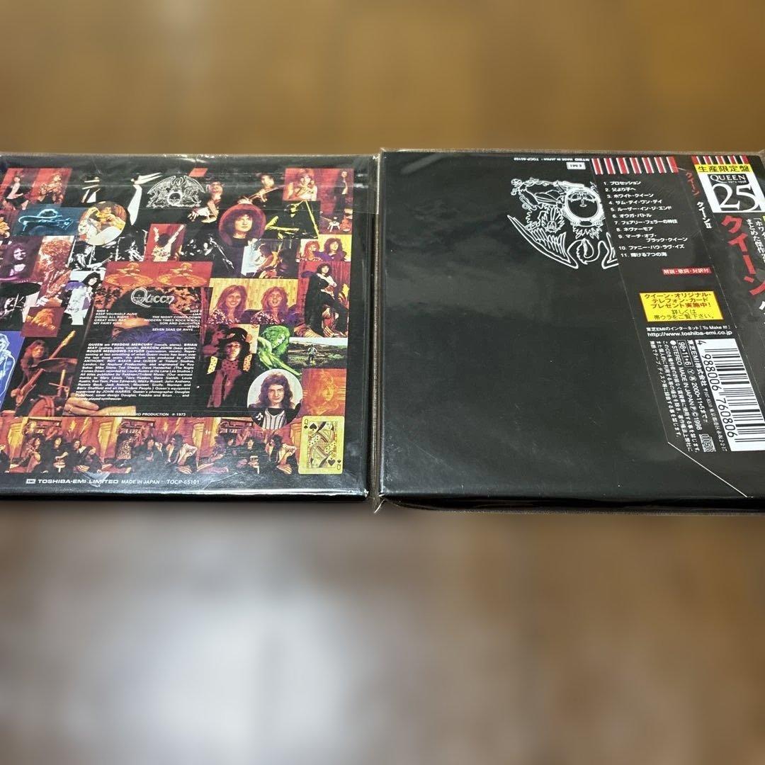 Queen 25周年記念CD 8枚セット 紙ジャケット 生産限定盤