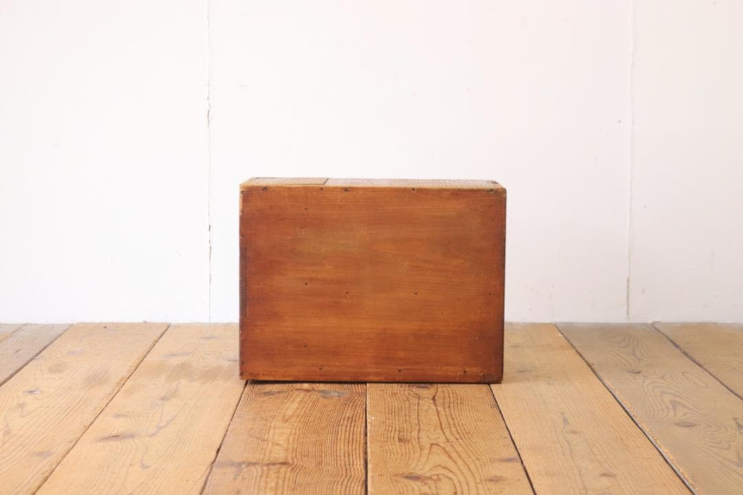 レトロ 卓上 小引き出し 抽斗 5杯 時代物 収納 小物入れ 木製 ヴィンテージ