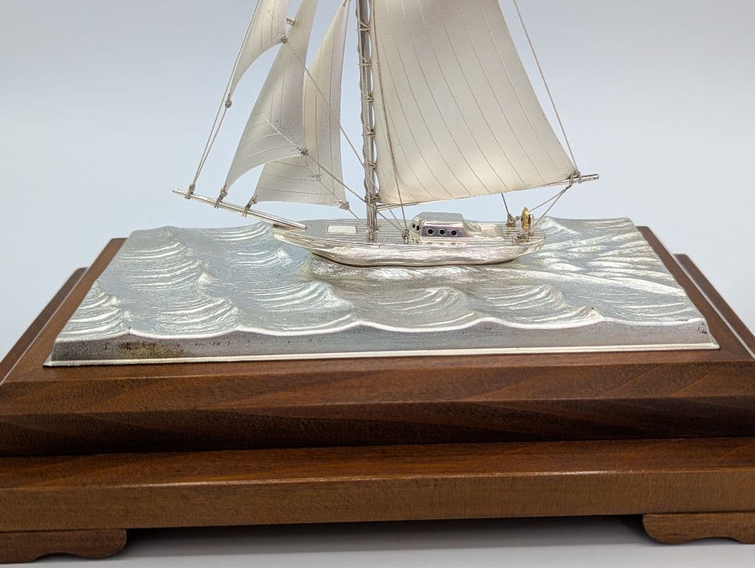 関工芸　ヨット　銀製品　960 Sterling