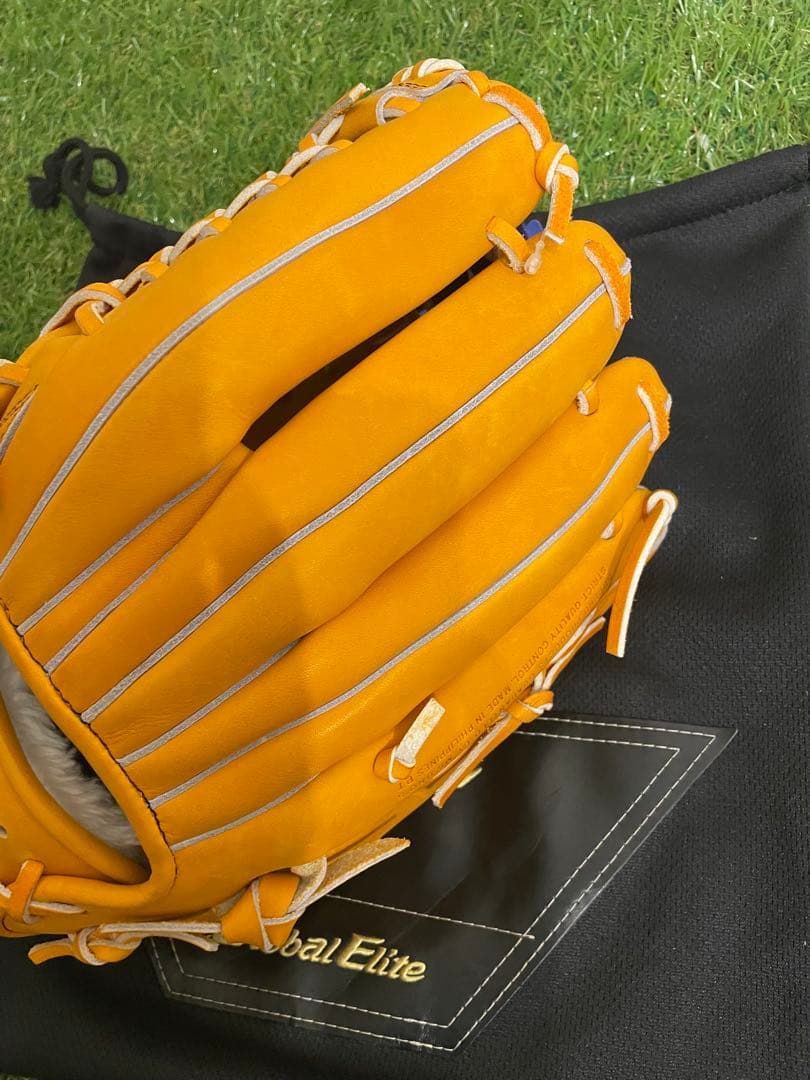 新品　ミズノ　野手　軟式　グローバルエリート H Selection02+プラス