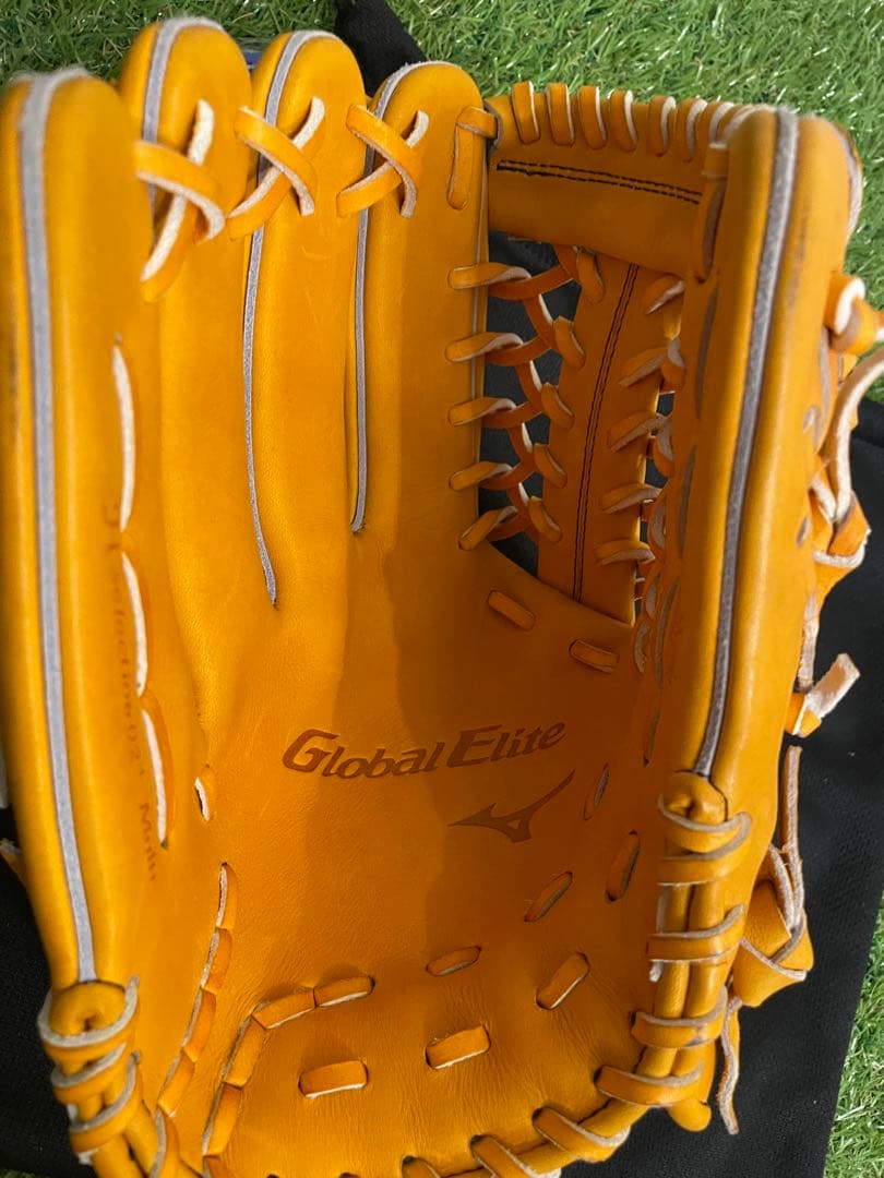 新品　ミズノ　野手　軟式　グローバルエリート H Selection02+プラス