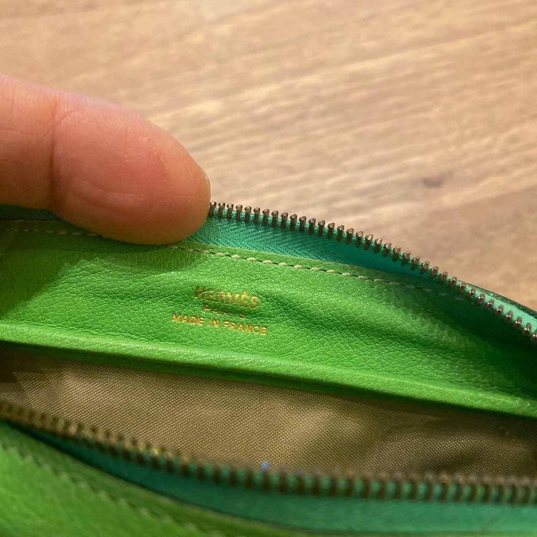 レザー製筆箱 エルメス