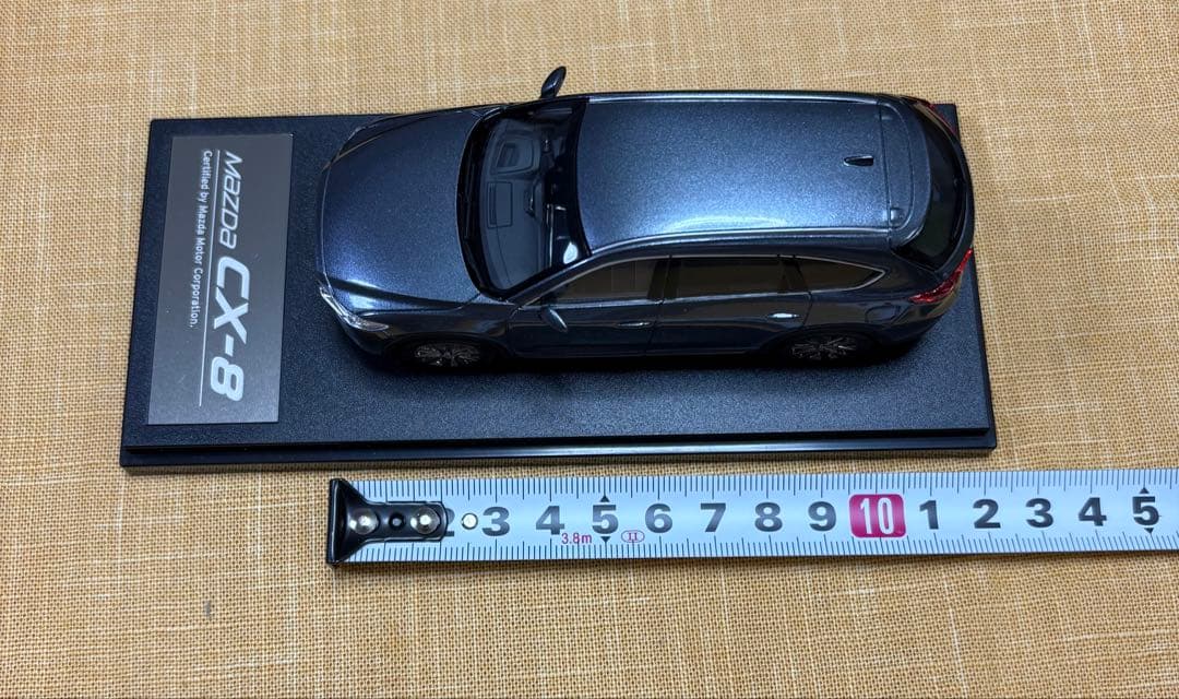 非売品 CX-8 1/43 ミニカー プレミアムマシーングレー