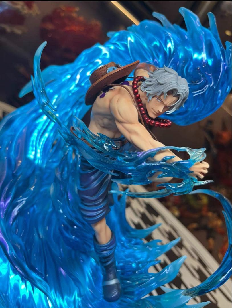 ワンピース　エース　ガレージキット　正規品　フィギュア　完成品