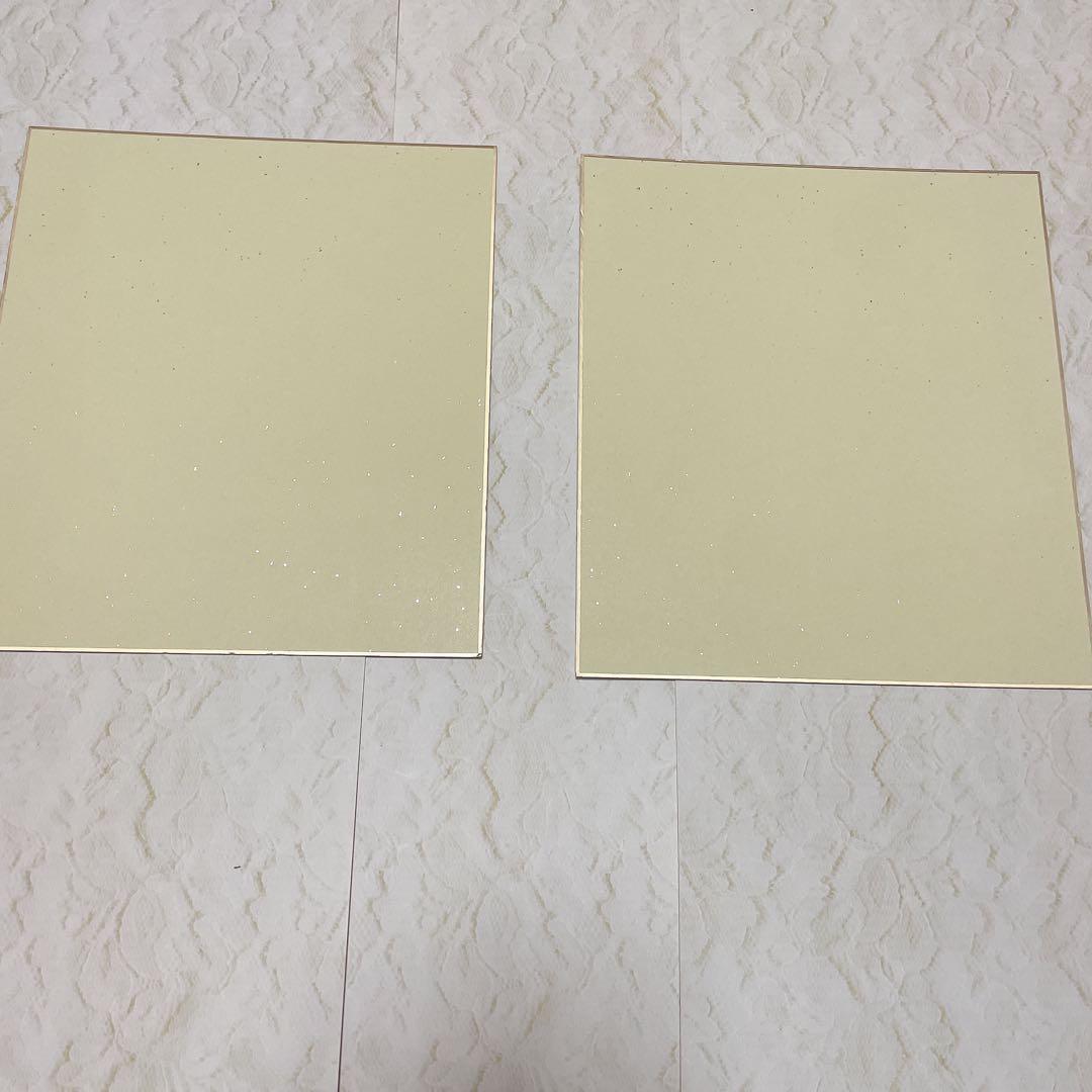 希少　銀魂（坂田銀時）トリコ（トリコ）フルカラー複製サイン色紙　レア　当選品