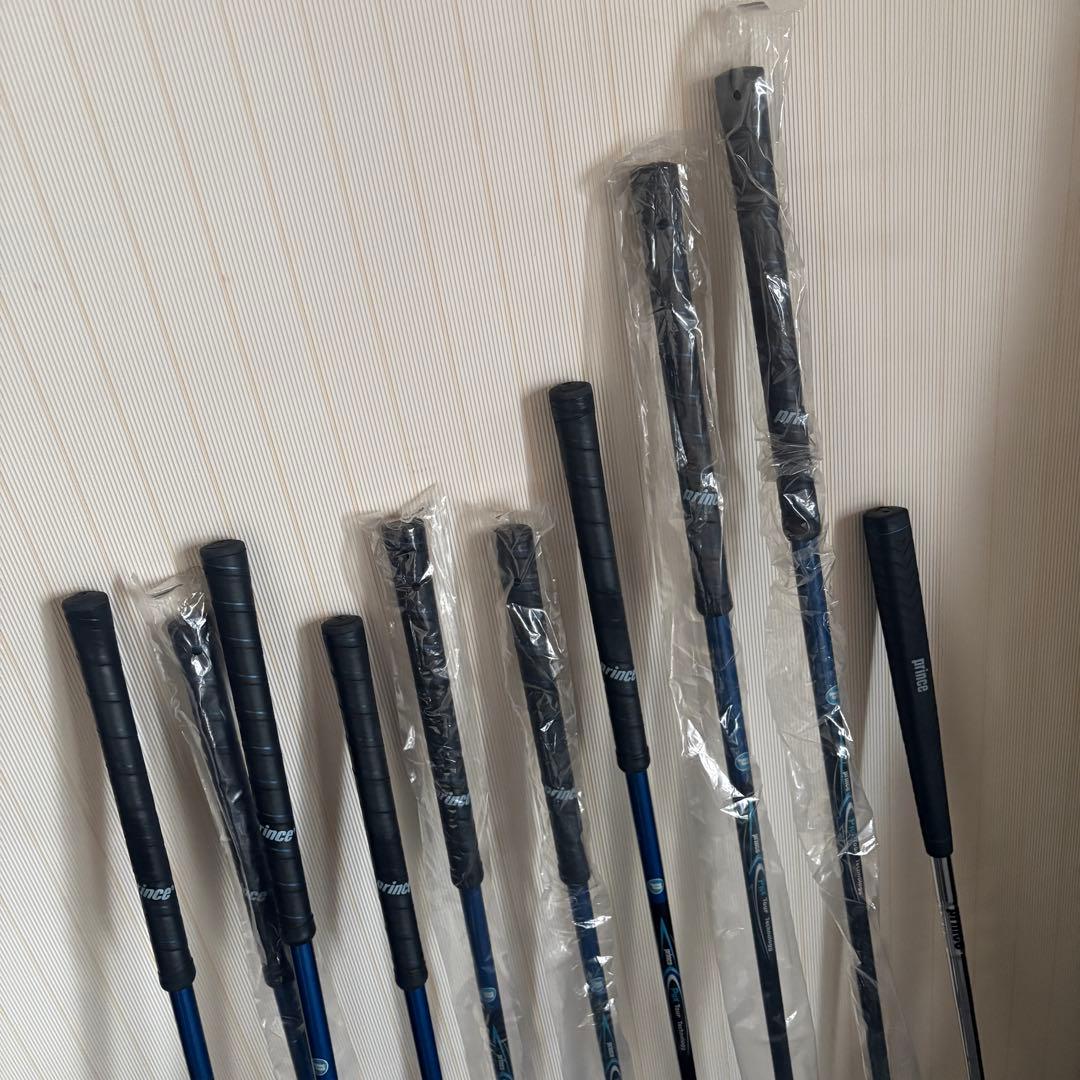 （送料込）princeプリンス golf　ゴルフクラブ10本＆キャディバッグ