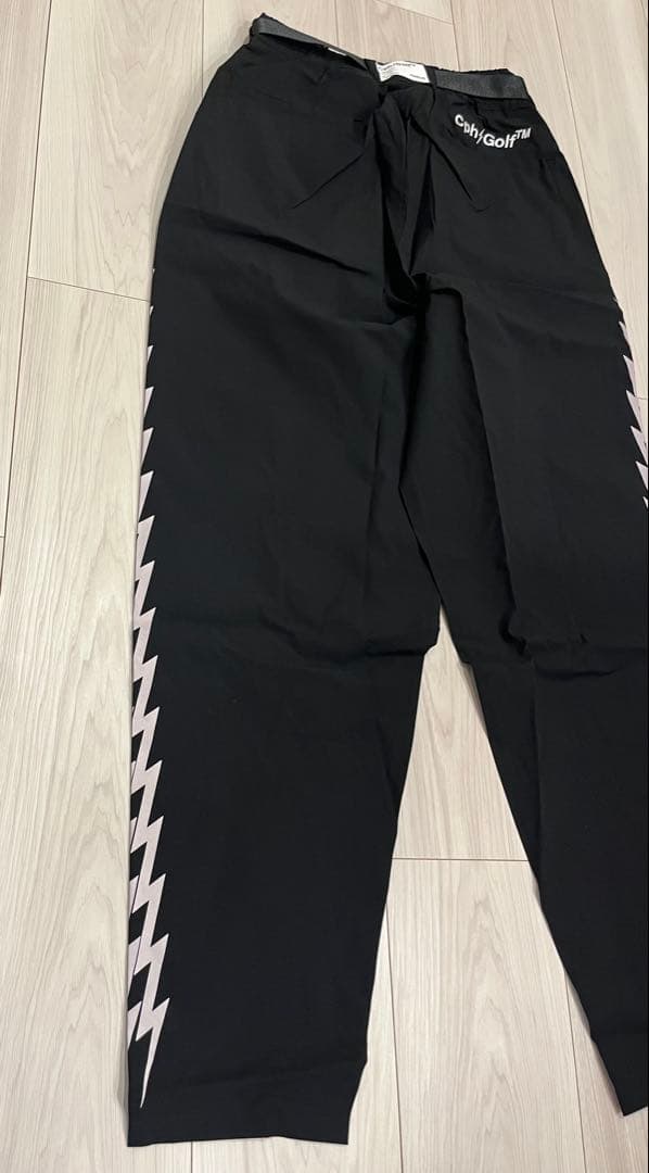 CPH GOLF THUNDER STRIPES 上下セット 【黒/上L/下M】