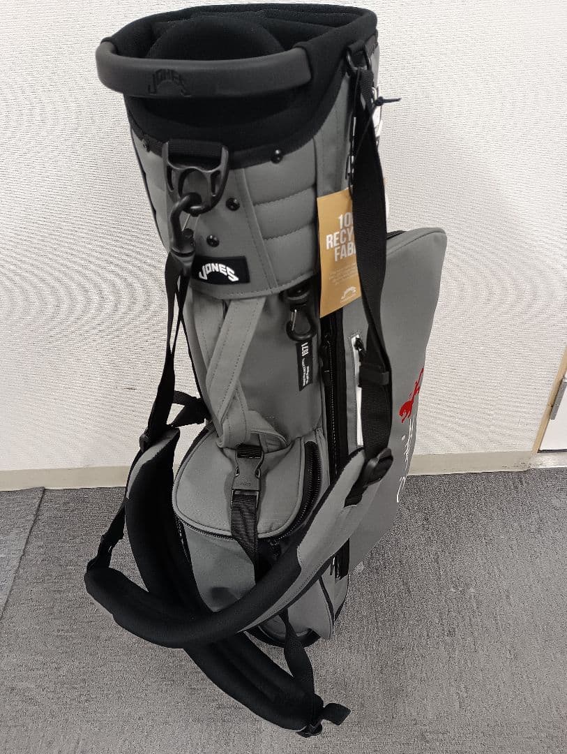 新品 Jones ジョーンズ ピレッティコラボ キャディバッグ グレー