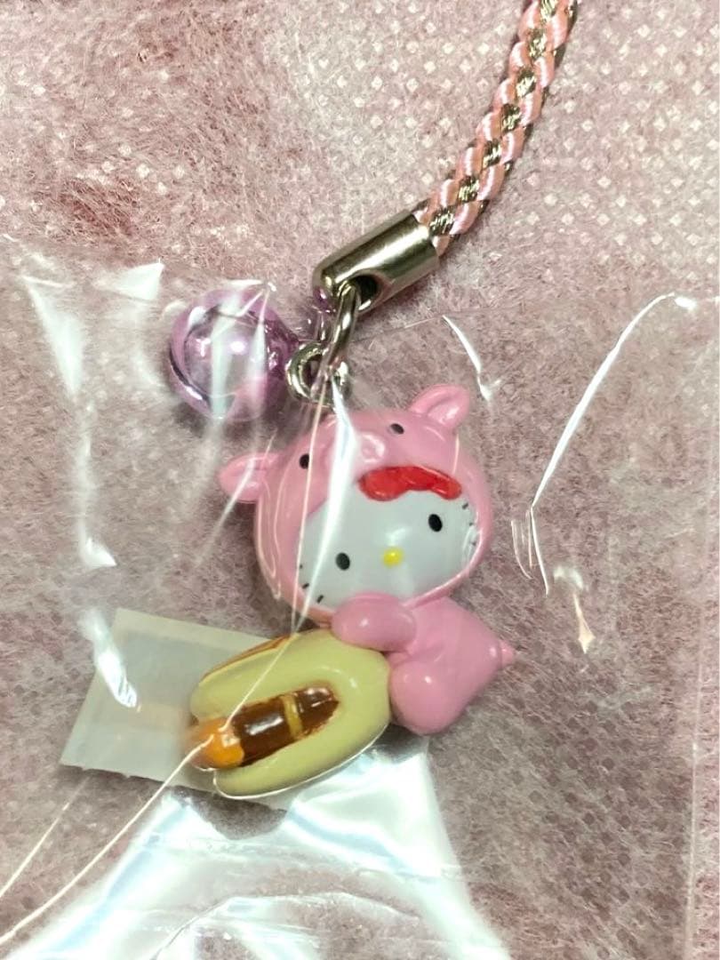 未開封　ハローキティ ストラップ　長崎　限定　根付け　サンリオ　4個　セット　⑥