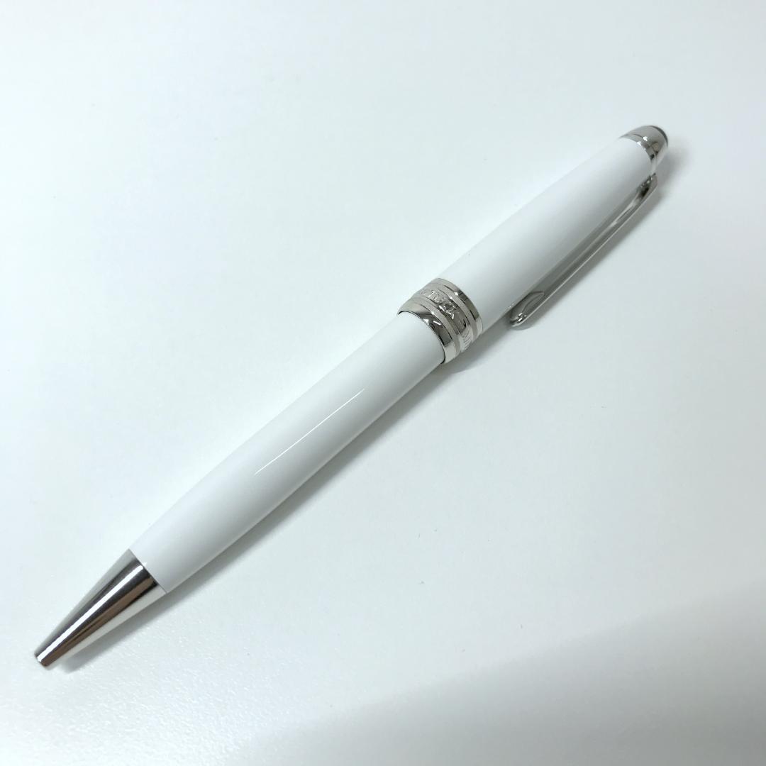 【ほぼ未使用】MONTBLANC マイスターシュテュック ホワイトソリテール