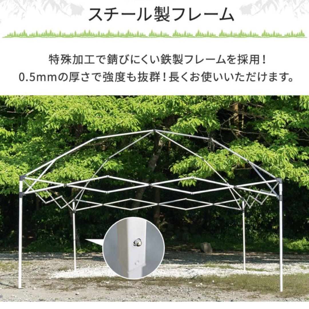 HILLSTONEヒルストーンタープテント3m＊カーキUVカット高耐水アウトドア