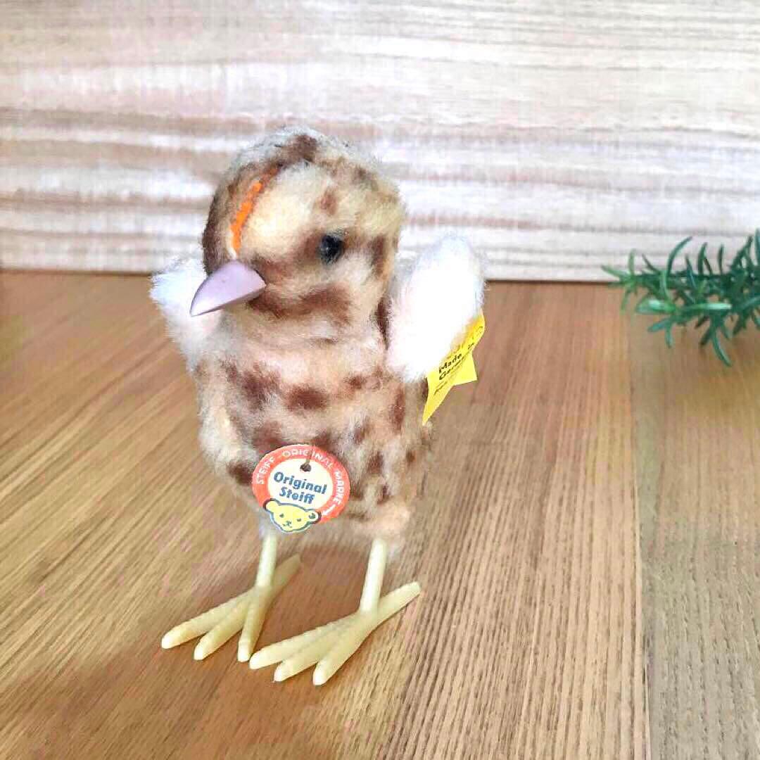 シュタイフ Steiff うずら　小鳥