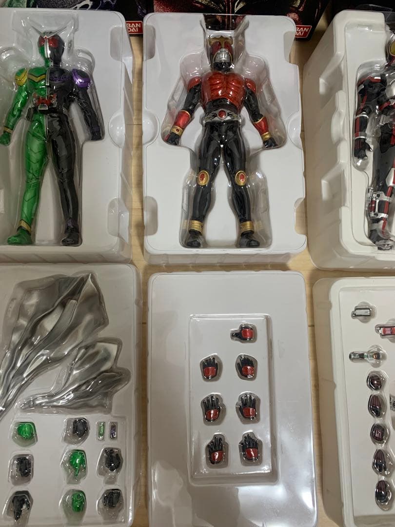 真骨彫 仮面ライダー S.H.Figuarts（真骨彫製法）4点まとめ売り