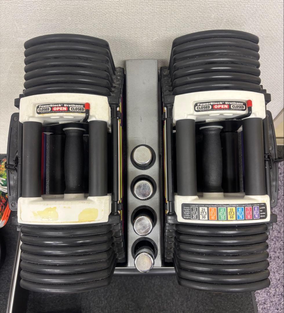 パワーブロック　ウレタンコート　90LB 41kgペア