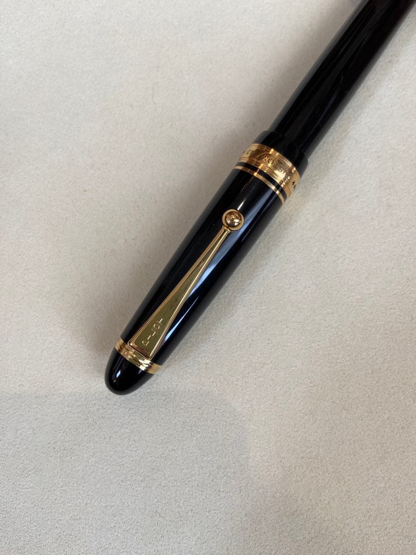 （美品）パイロット pilot 万年筆 カスタム743 Mニブ 14金