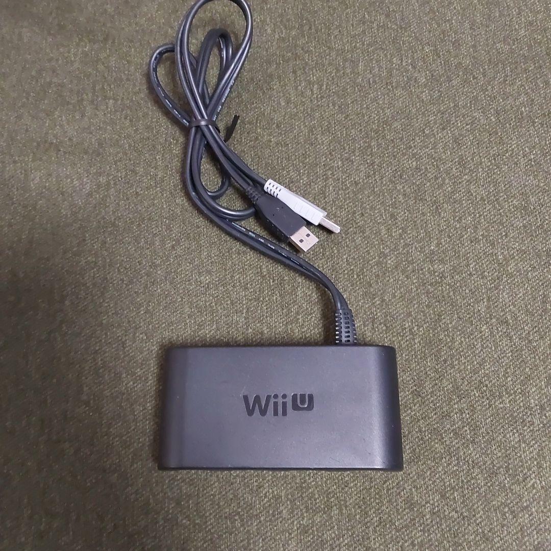SW GCコントローラ スマブラブラック+接続アダプター