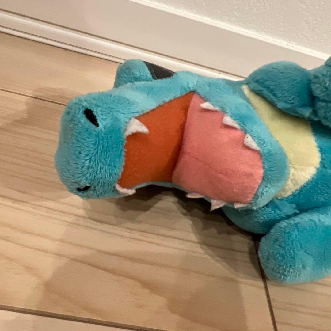 ポケットモンスターアドバンスジェネレーション ぬいぐるみ ワニノコ 希少1997