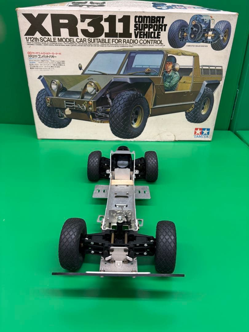 タミヤ当時物コンバットバギーXR311 RCカーキット　欠品あり