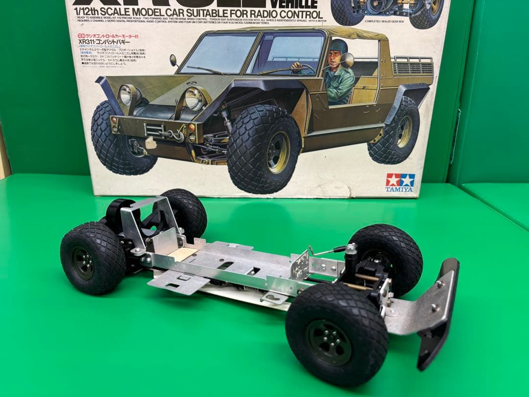 タミヤ当時物コンバットバギーXR311 RCカーキット　欠品あり
