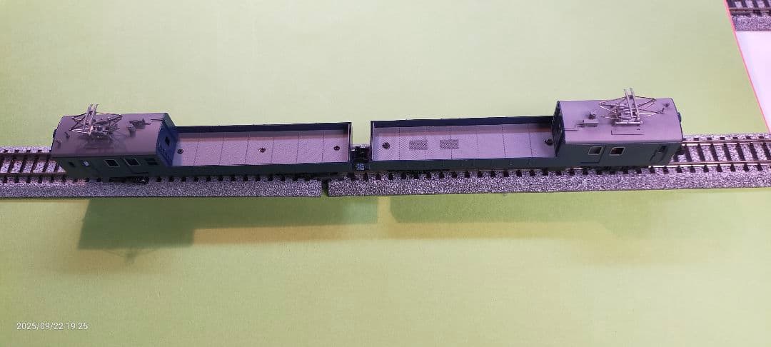 ワールド工芸クモル145　 クル144の2両編成の配給電車　Nゲージ塗装済完成品