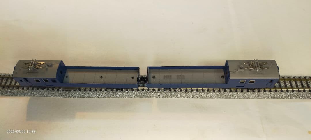 ワールド工芸クモル145　 クル144の2両編成の配給電車　Nゲージ塗装済完成品