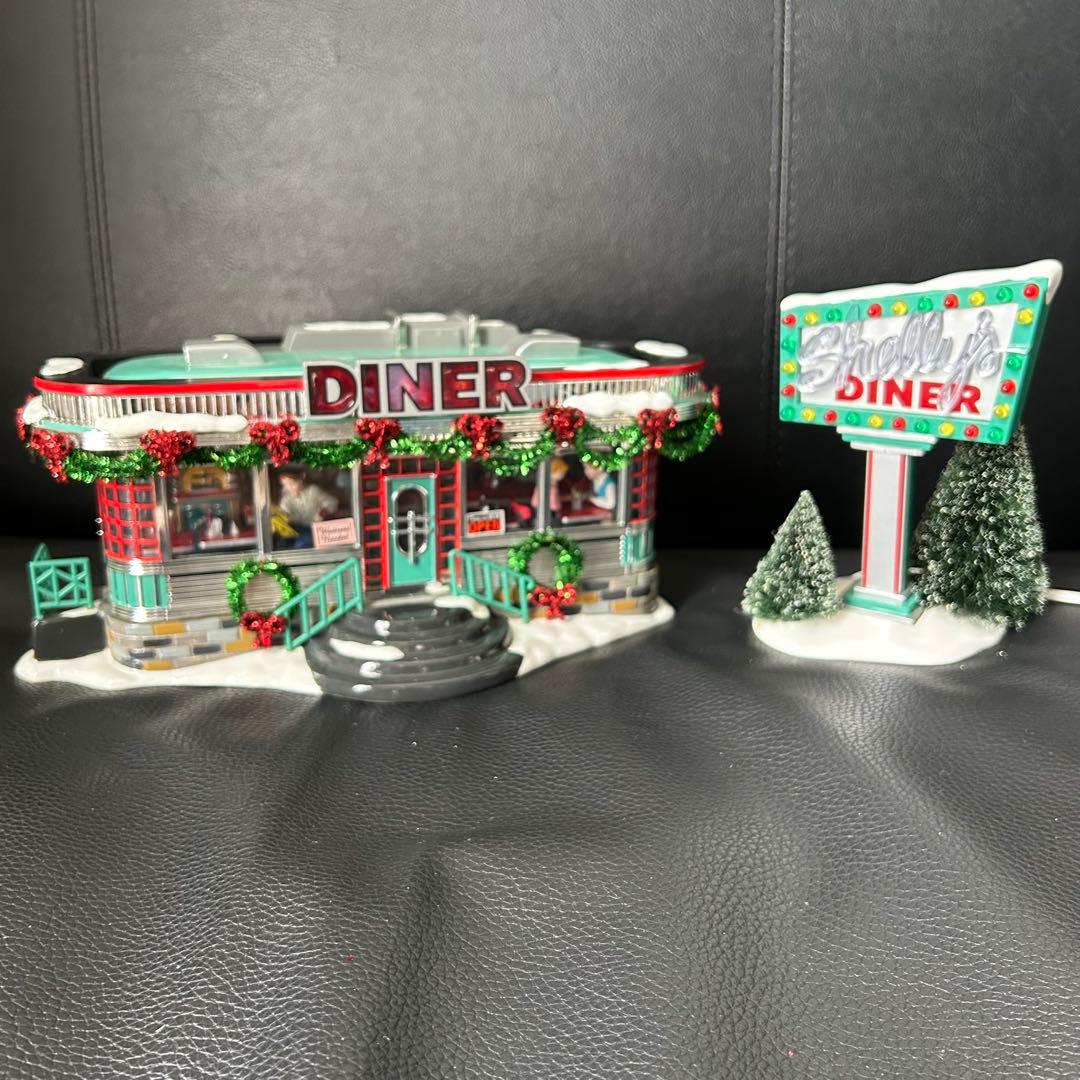 ★シェリーズダイナー Shelly's Diner ライトアップ ジオラマ★