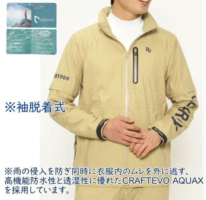 PEARLY GATES レインジャケット パンツ セットアップ 上下セット