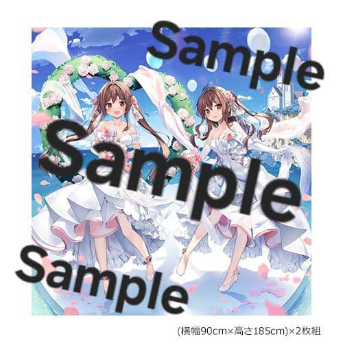 ★C100限定ver★ karory先生 描き下ろしカーテン 蒼海舞香＆蒼海夏音