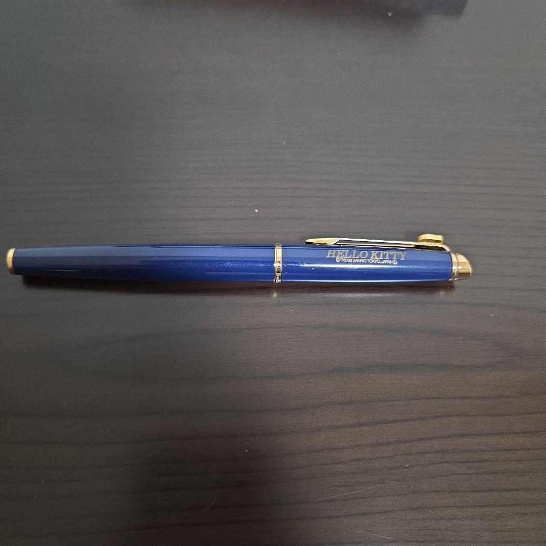 WATERMAN 万年筆 HELLO KITTY 青