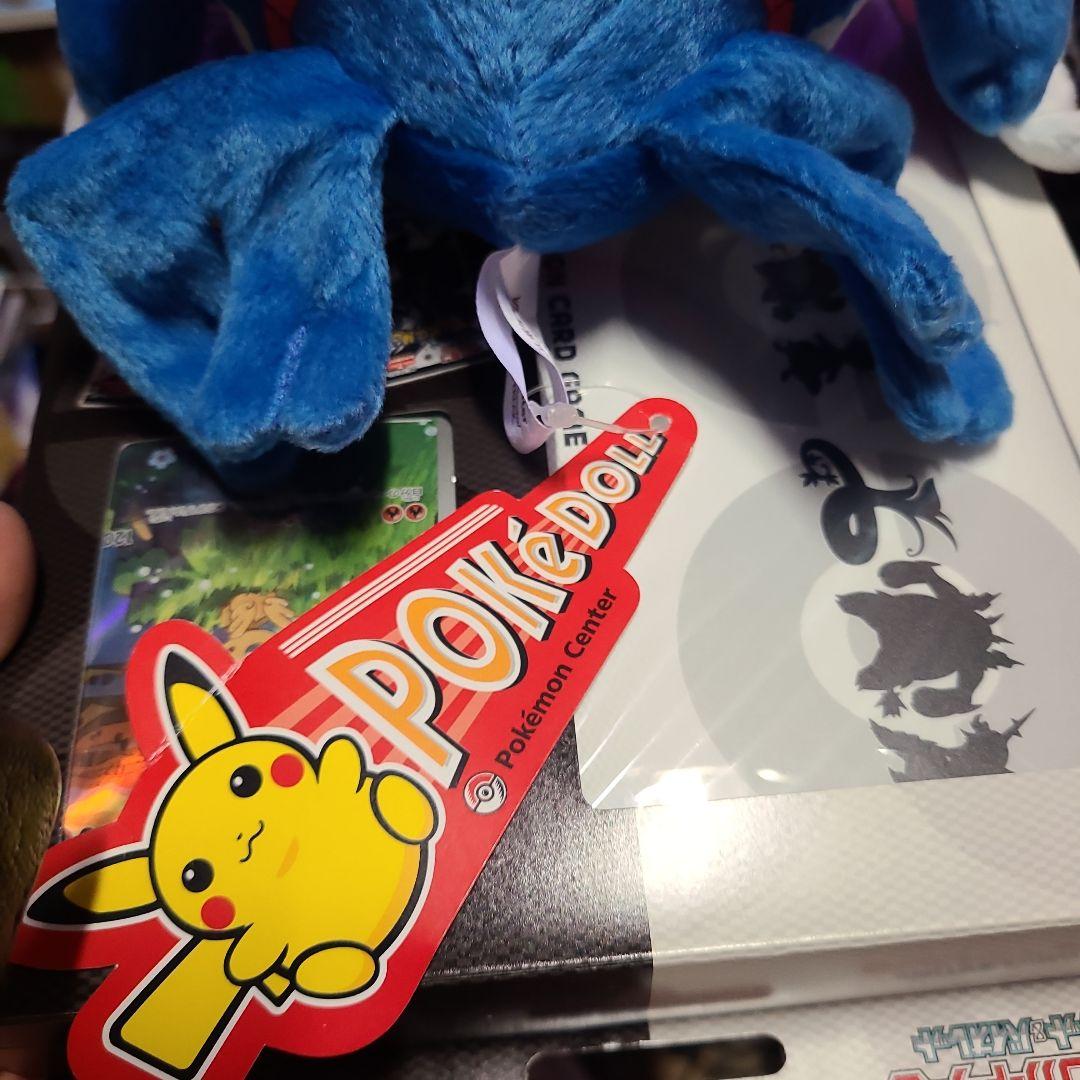 ポケモンセンターポケドールカイオーガ2003年初期希少品タグ付き