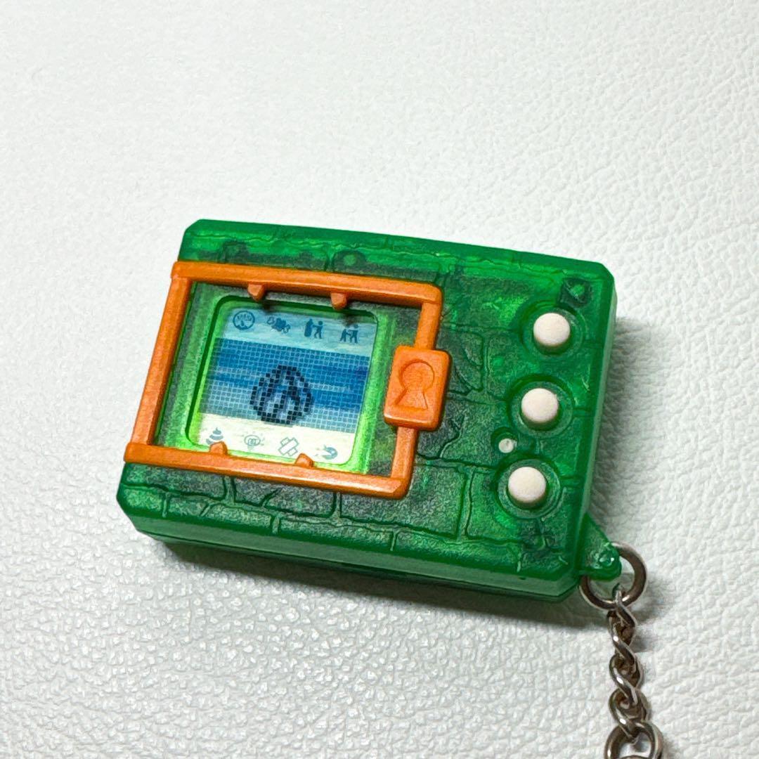 【美品 当時物】デジタルモンスター Ver.5 クリアグリーン 初代 デジモン