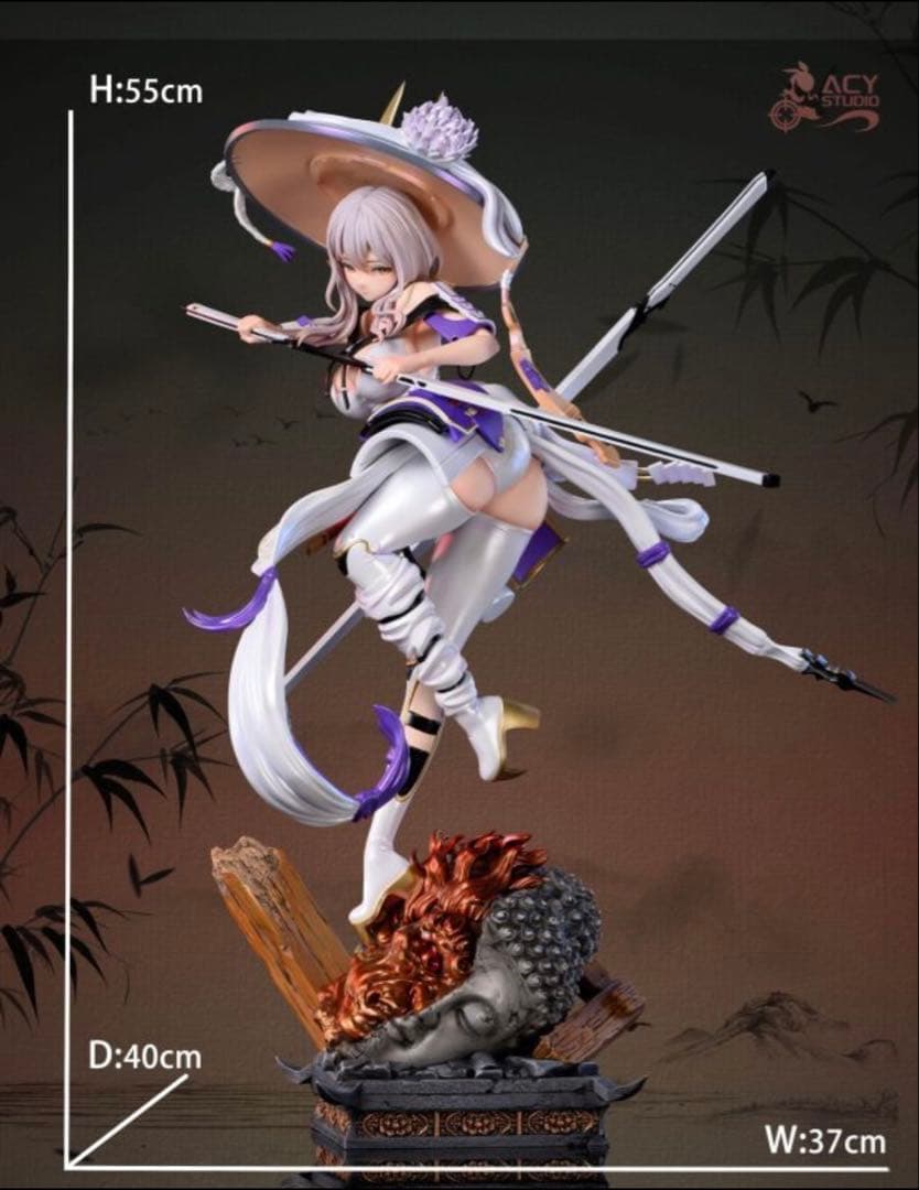 勝利の女神NIKKE Acy Studio 紅蓮 1/4 スタチュー 新品未開封