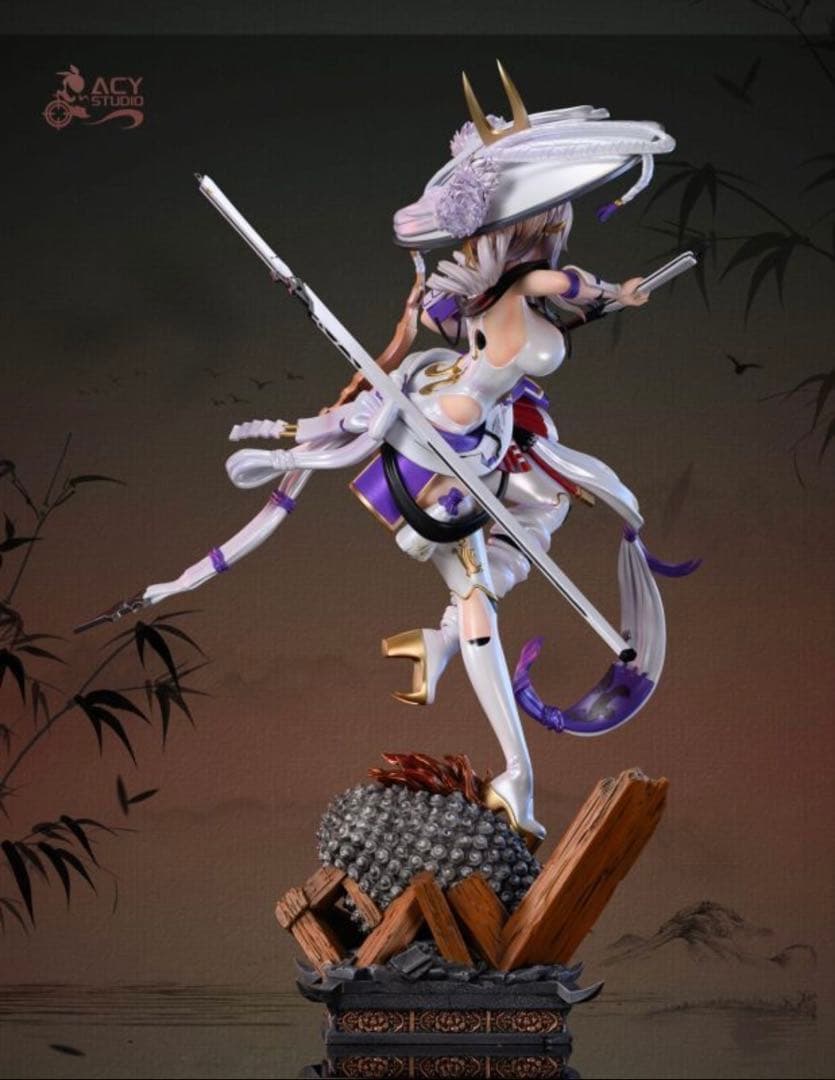 勝利の女神NIKKE Acy Studio 紅蓮 1/4 スタチュー 新品未開封
