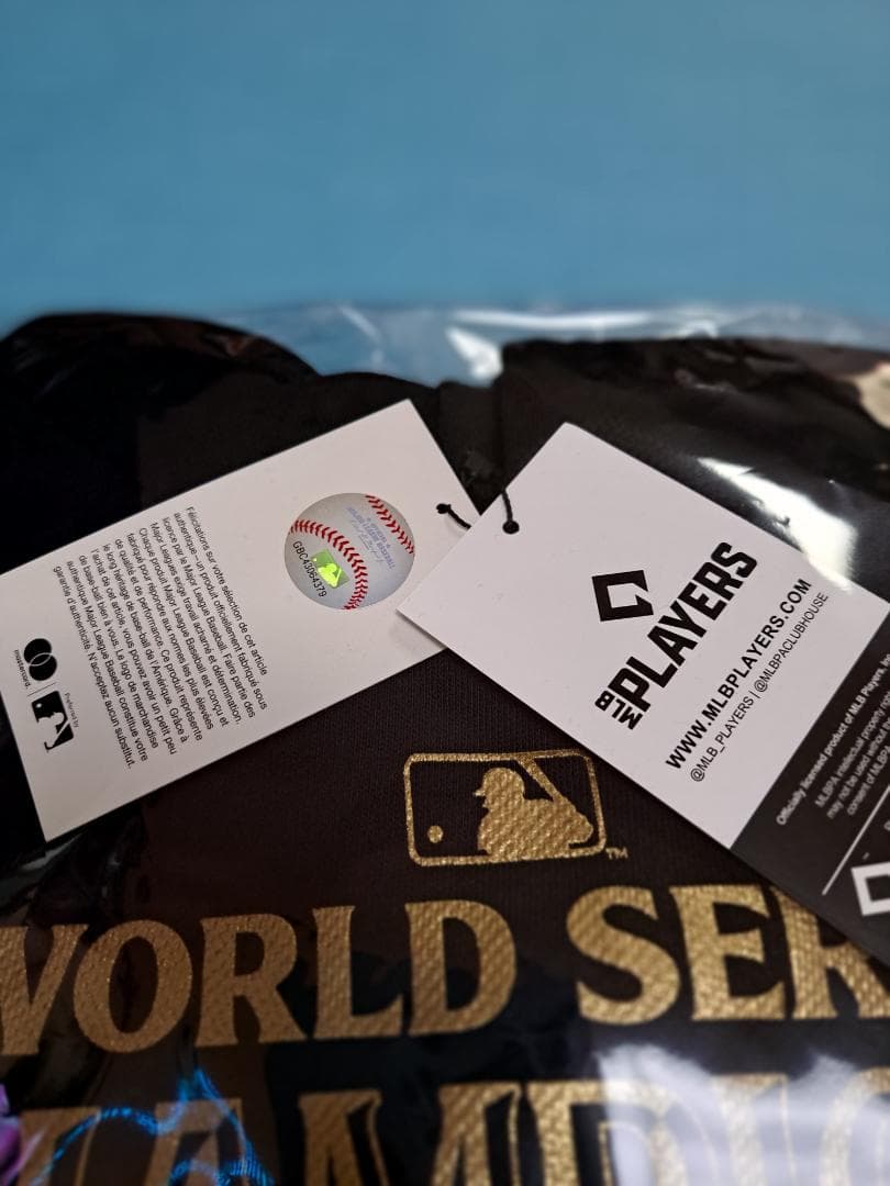 公式特別限定受注生産品　大谷選手も着ていた商品ドジャースワールドシリーズ2024