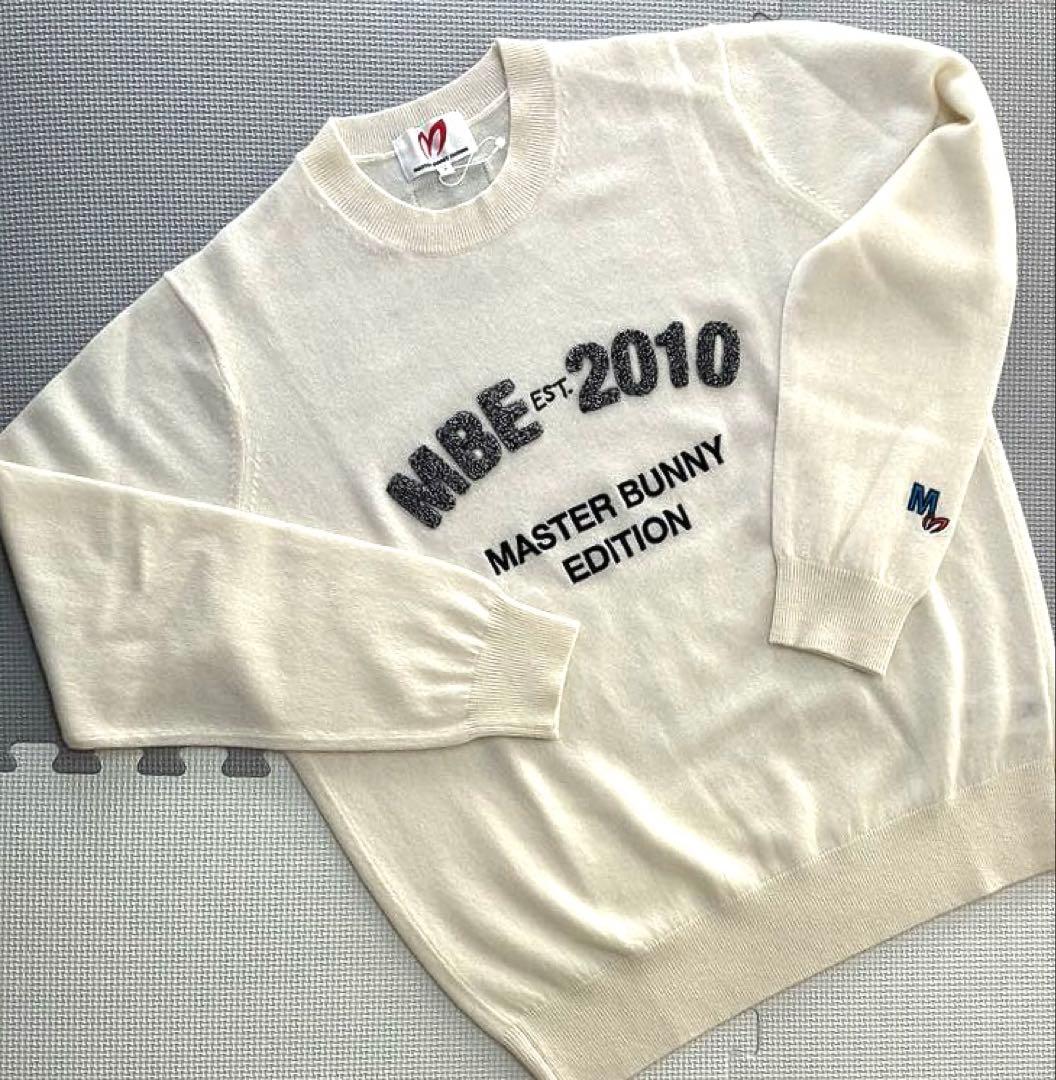 マスターバニーエディション カシミヤ100% ニットプルオーバー（WHT／4）