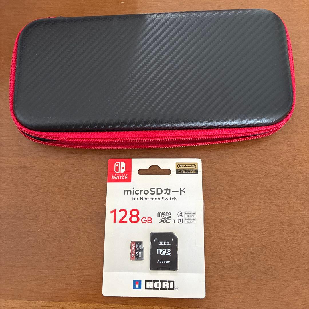 Nintendo Switch本体セットmicroSDカード　Joy-Con4個