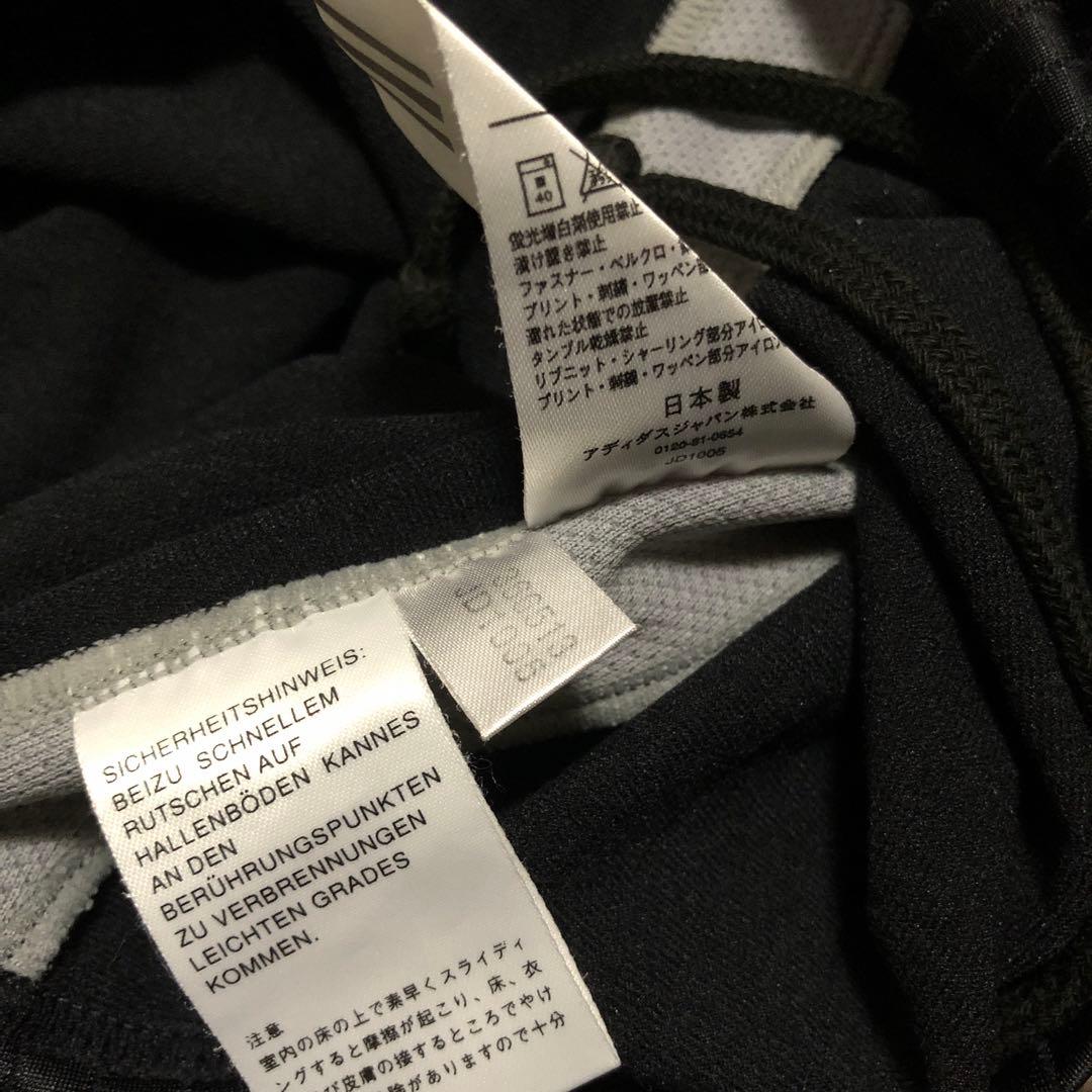 00's adidas ジャージセットアップ 上下 メンズ ブラック グレー