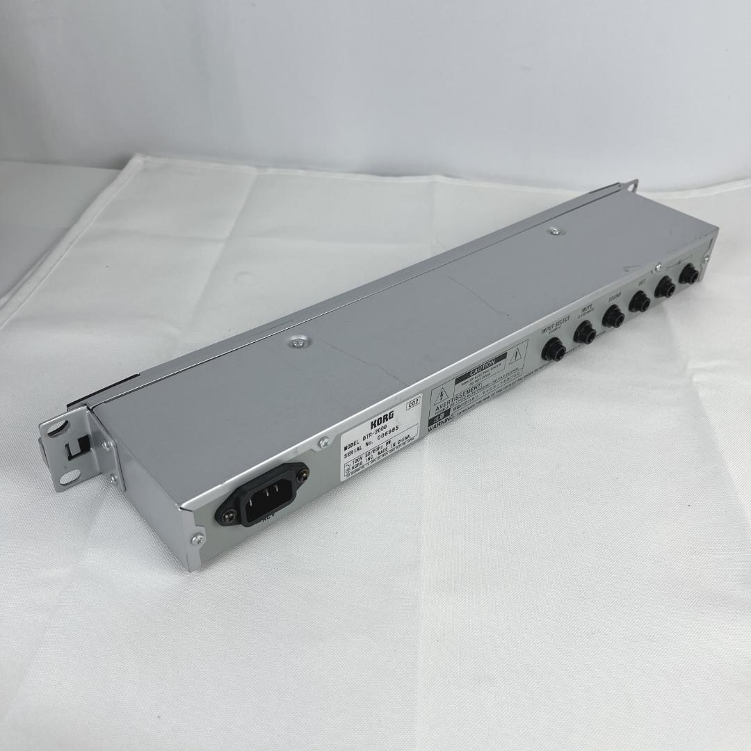 美品☘️　動作品　KORG DTR-2000 ラックマウントチューナー コルグ