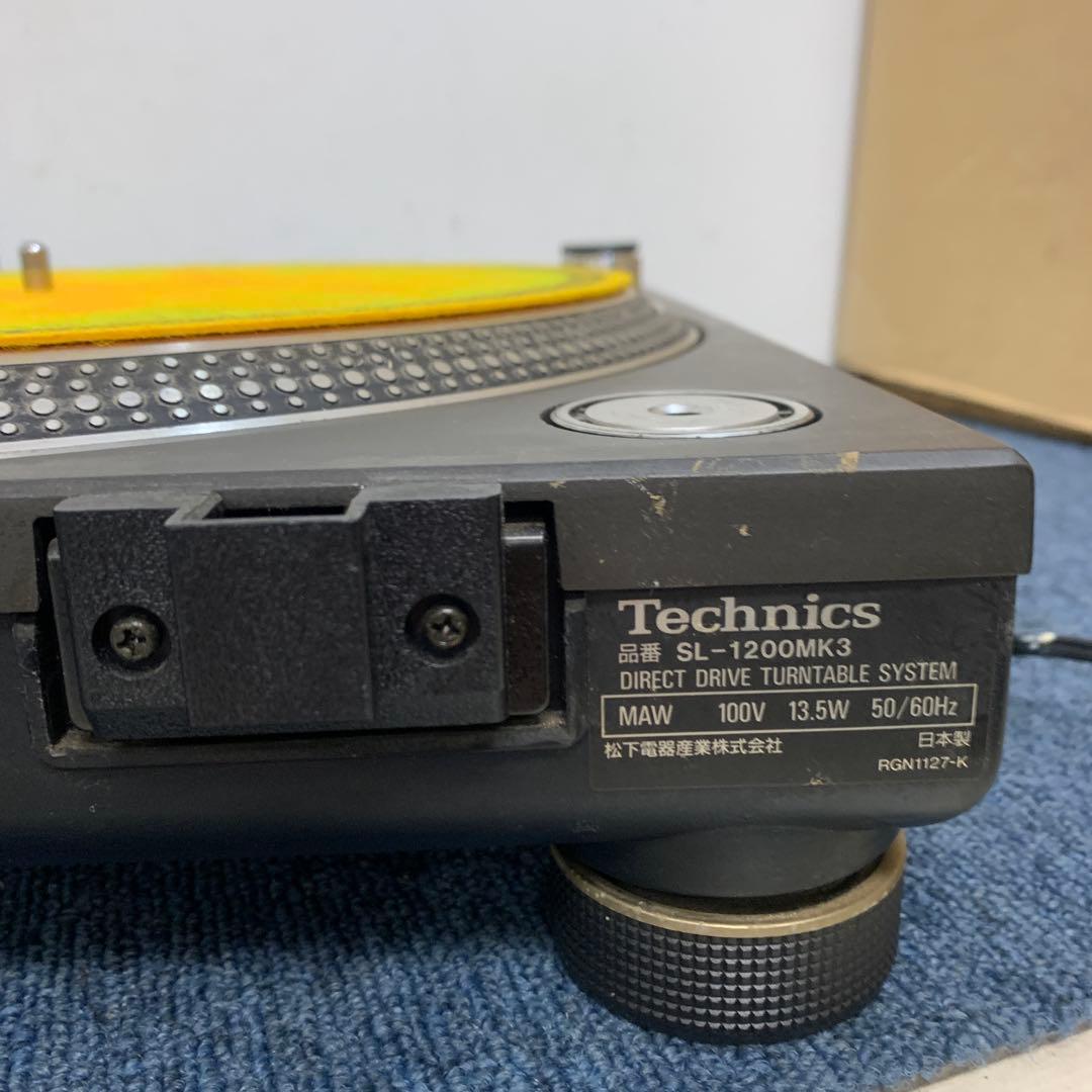 Technics SL-1200MK3 ターンテーブル　テクニクス